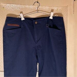 Women's Ralph Lauren Navy Blue Plants